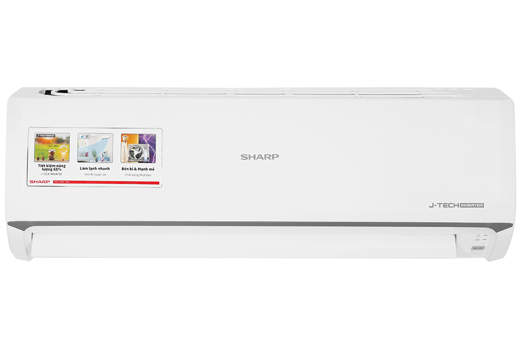 Điều hòa Sharp Inverter 9000 BTU AH-X10ZEW Màu Trắng