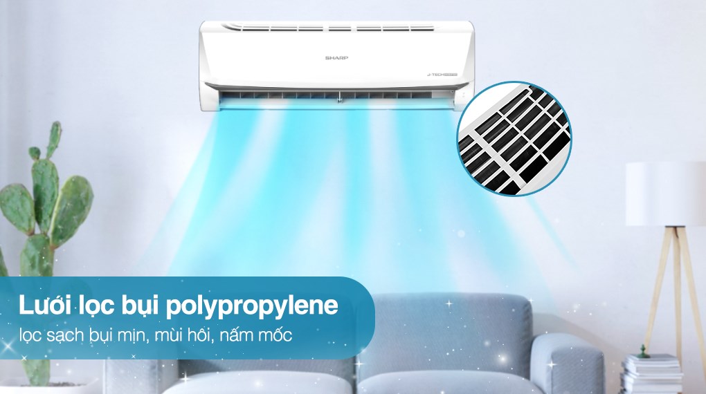 Máy lạnh Sharp Inverter 1.5 HP AH-X13ZEW