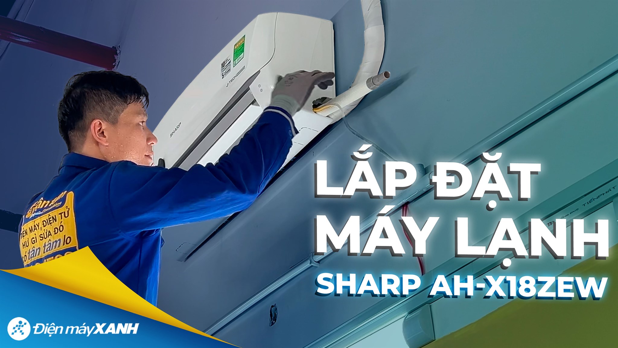 Máy lạnh Sharp Inverter 2 HP AH-X18ZEW