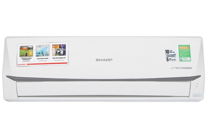 Máy lạnh Sharp Inverter 2 HP AH-X18ZEW Màu Trắng