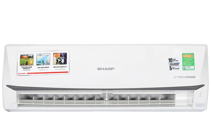 Máy lạnh Sharp Inverter 2 HP AH-X18ZEW Màu Trắng