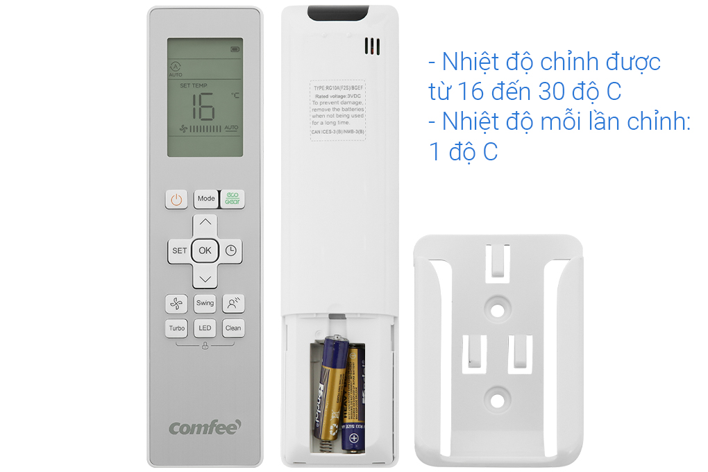 Điều hòa Comfee Inverter 12000 BTU CFS-13VDGF-V Màu Trắng