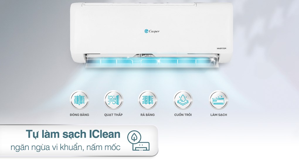 Hình ảnh Máy lạnh Casper Inverter 1 HP TC-09IS35