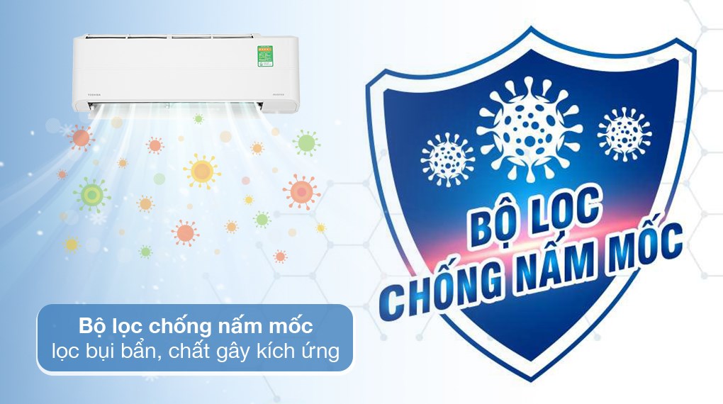 Hình ảnh Máy lạnh Toshiba Inverter 1 HP RAS-H10Z1KCVG-V