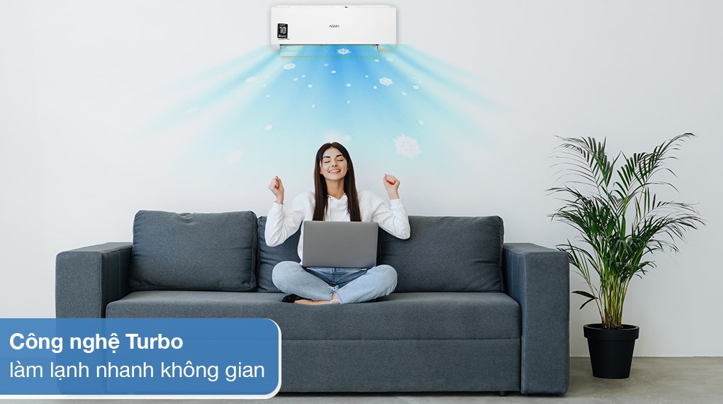 Máy lạnh Aqua Inverter 1 HP AQA-RV9QA