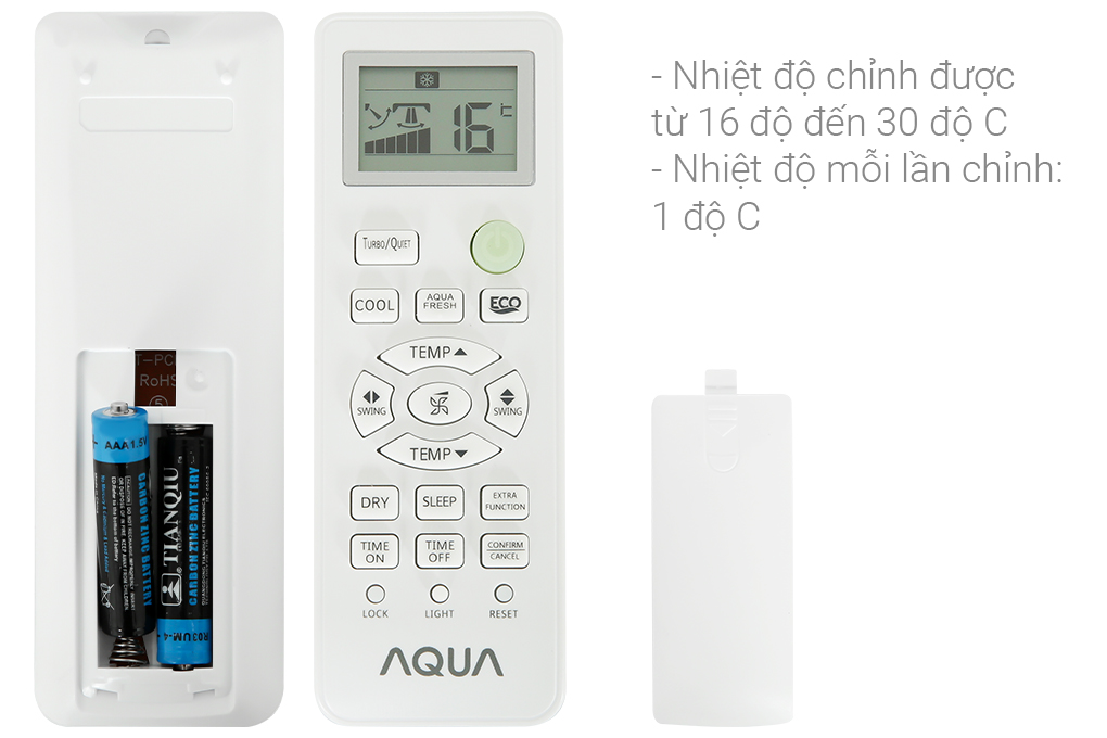 Máy lạnh Aqua Inverter 1 HP AQA-RV9QA Màu Trắng