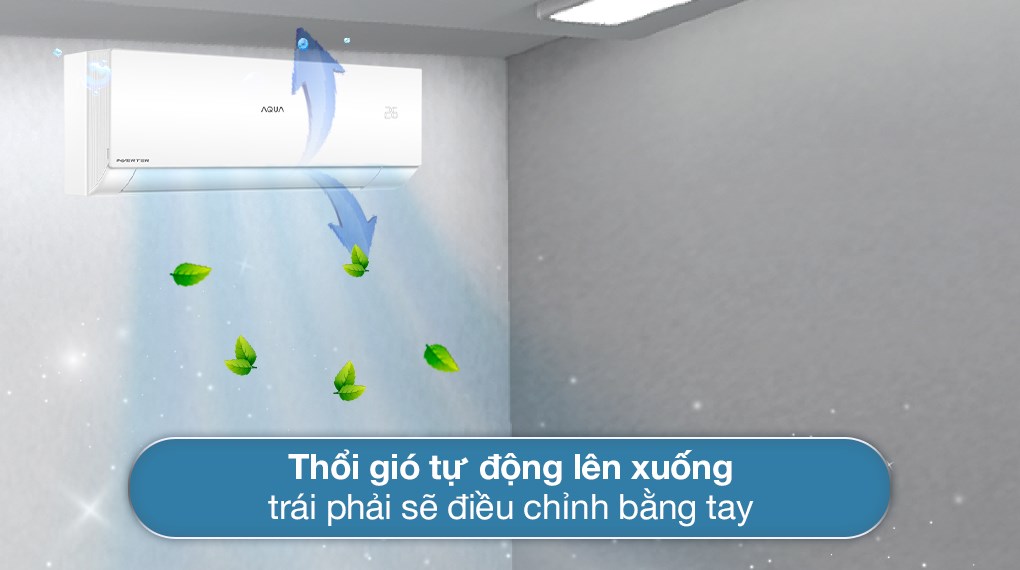 Máy lạnh Aqua Inverter 1 HP AQA-RUV10XAW