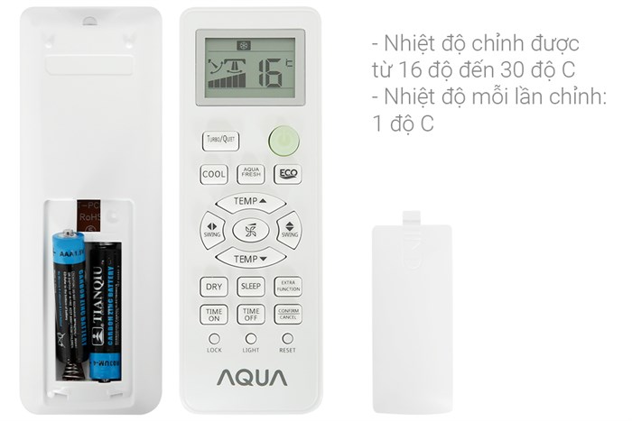 Máy lạnh Aqua Inverter 1 HP AQA-RUV10RB Màu Trắng