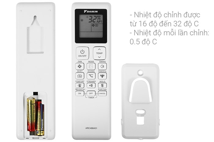 Máy lạnh Daikin Inverter 1 HP ATKF25XVMV Màu Trắng