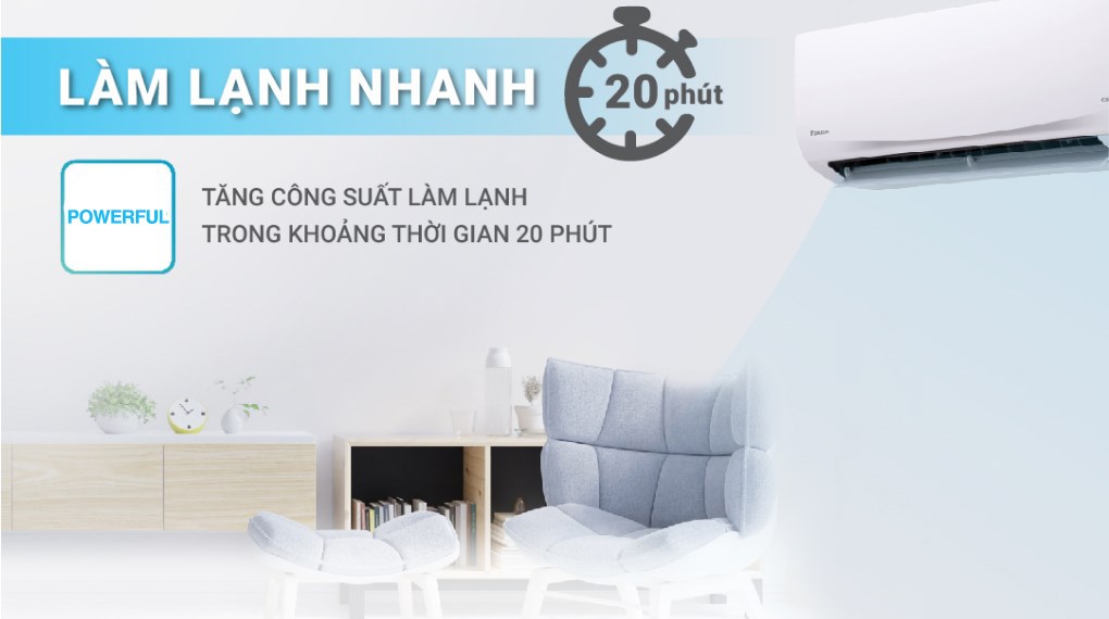 Máy lạnh Daikin Inverter 2 HP FTKF50XVMV