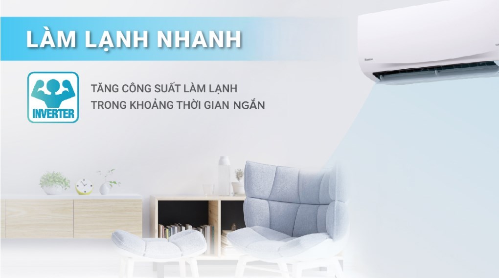 Máy lạnh Daikin Inverter 2.5 HP FTKF60XVMV