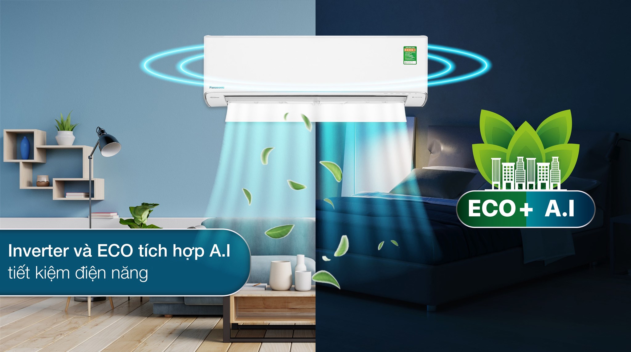 Hình ảnh Máy lạnh Panasonic Inverter 1 HP CU/CS-XU9ZKH-8