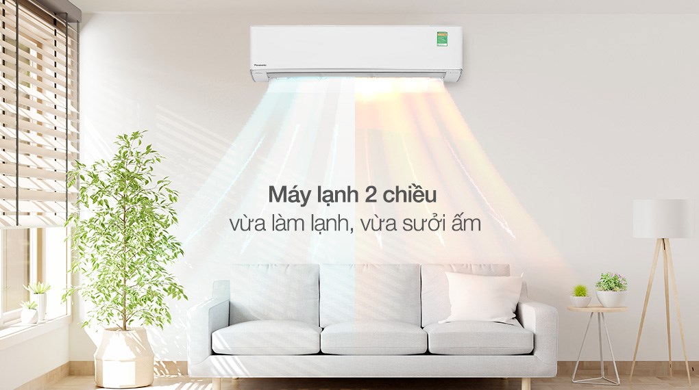 Máy điều hòa 2 chiều Panasonic Inverter 2.0 HP CU/CS-XZ18ZKH-8