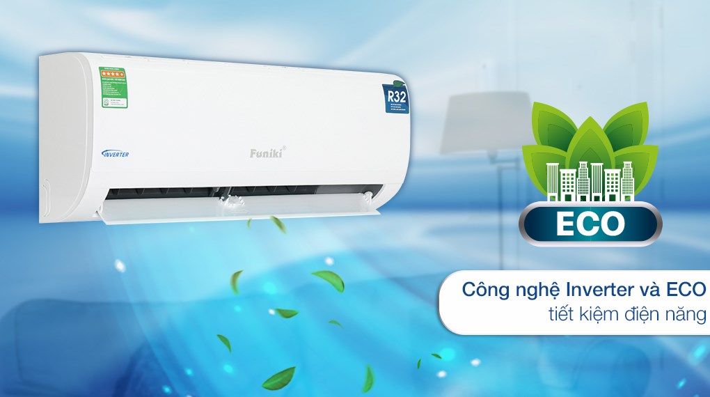 Máy lạnh Funiki Inverter 1.5 HP HIC12TMU - giá tốt, có trả góp.