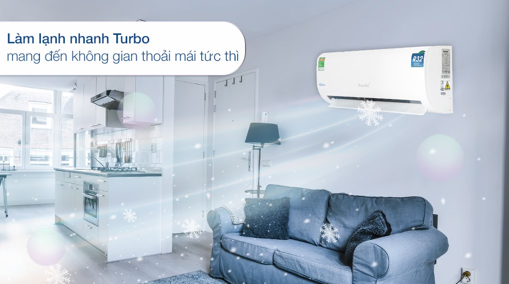 Máy lạnh Funiki Inverter 1.5 HP HIC12TMU