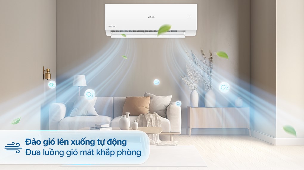 Máy lạnh Aqua Inverter 1 HP AQA-RV9QC