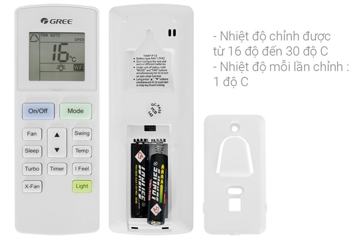 Máy lạnh Gree Inverter 1 HP CHARM9CI Màu Trắng