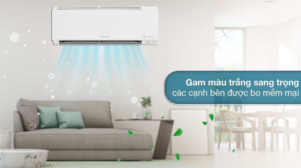 Máy lạnh Daikin Inverter 2 chiều 1.5 HP ATHF35XVMV - Thiết kế