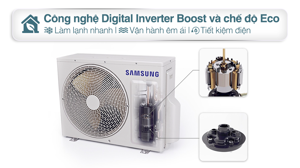 Máy lạnh Samsung Wind-Free Inverter 1.5 HP AR13CYECAWKNSV