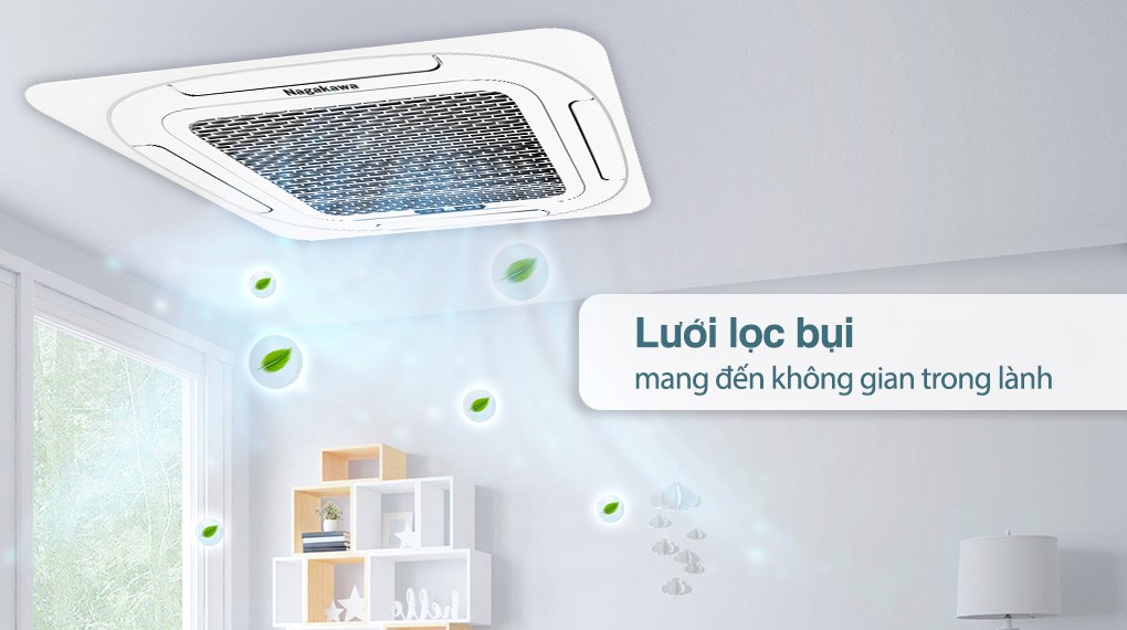 Hình ảnh Máy lạnh âm trần Nagakawa 3 HP NT-C28R1T20