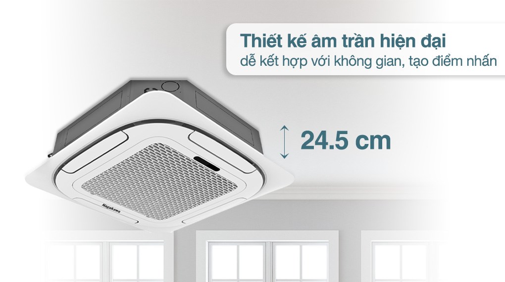 Hình ảnh Máy lạnh âm trần Nagakawa 3 HP NT-C28R1T20