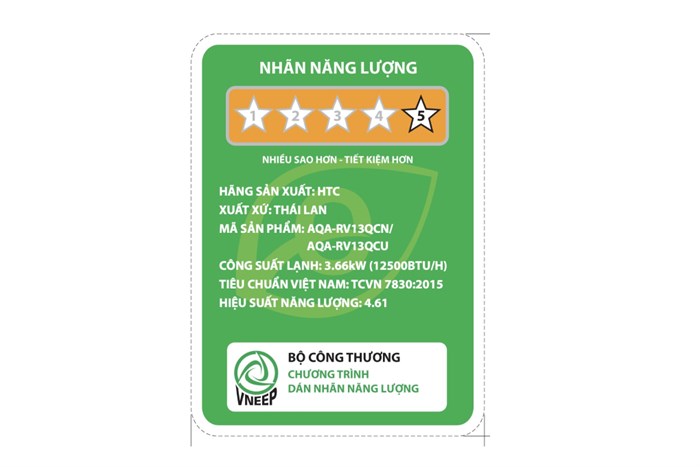 Máy lạnh Aqua Inverter 1.5 HP AQA-RV13QC Màu Trắng