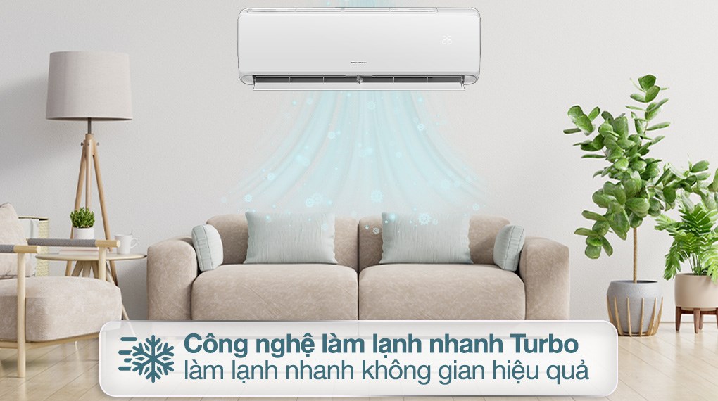 Máy lạnh 2 chiều Gree Inverter 1.5 HP CHARM12HI