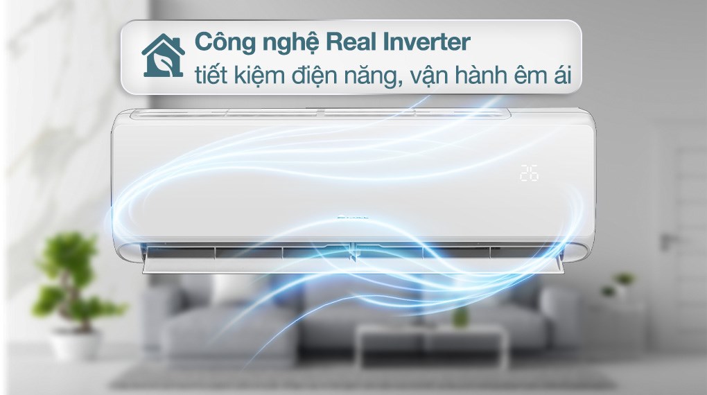 Máy lạnh 2 chiều Gree Inverter 1.5 HP CHARM12HI