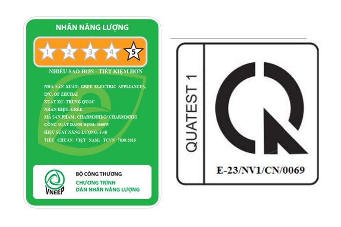 Máy lạnh 2 chiều Gree Inverter 2 HP CHARM18HI Màu Trắng