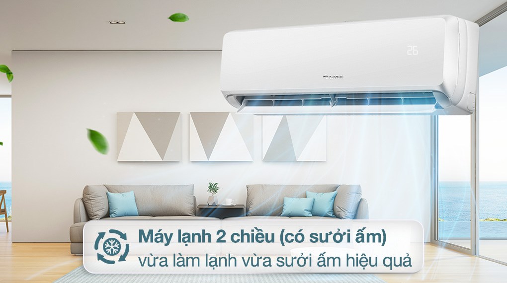 Máy lạnh 2 chiều Gree Inverter 2 HP CHARM18HI