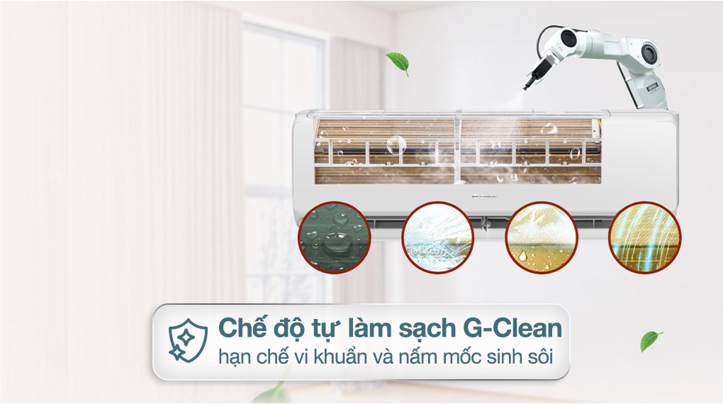 Máy lạnh 2 chiều Gree Inverter 2 HP CHARM18HI