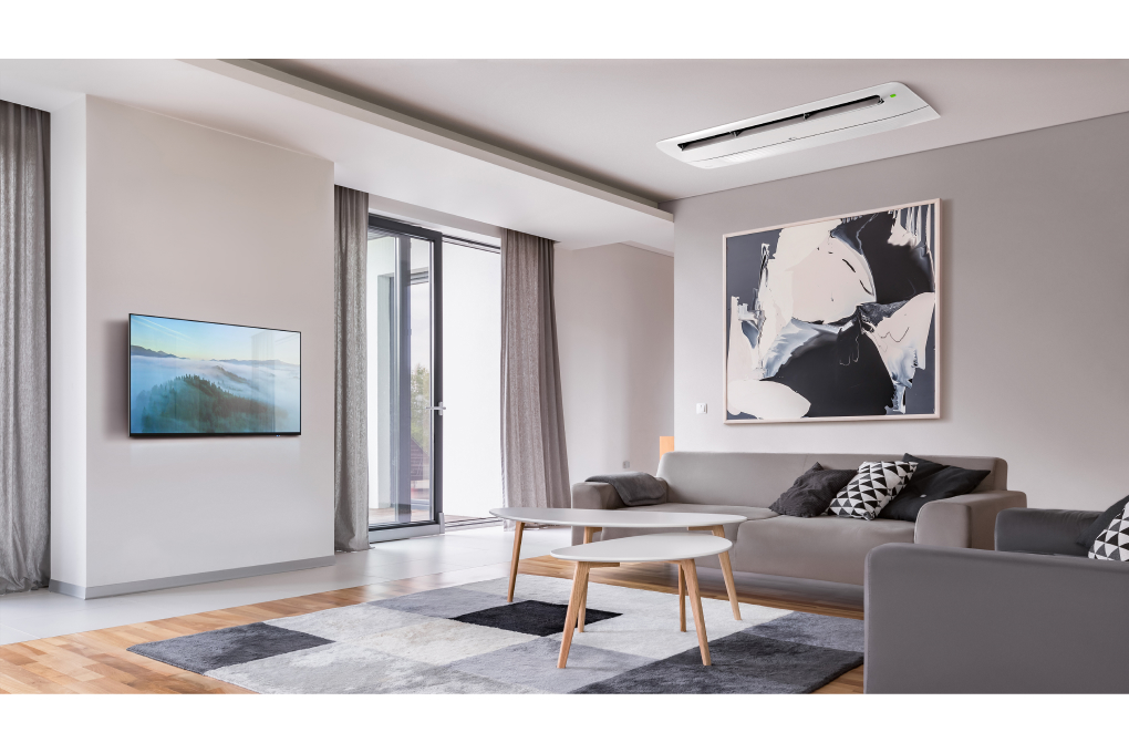 Điều hòa âm trần 1 hướng LG Inverter 10500 BTU ZTNQ12GULA0 Màu Trắng