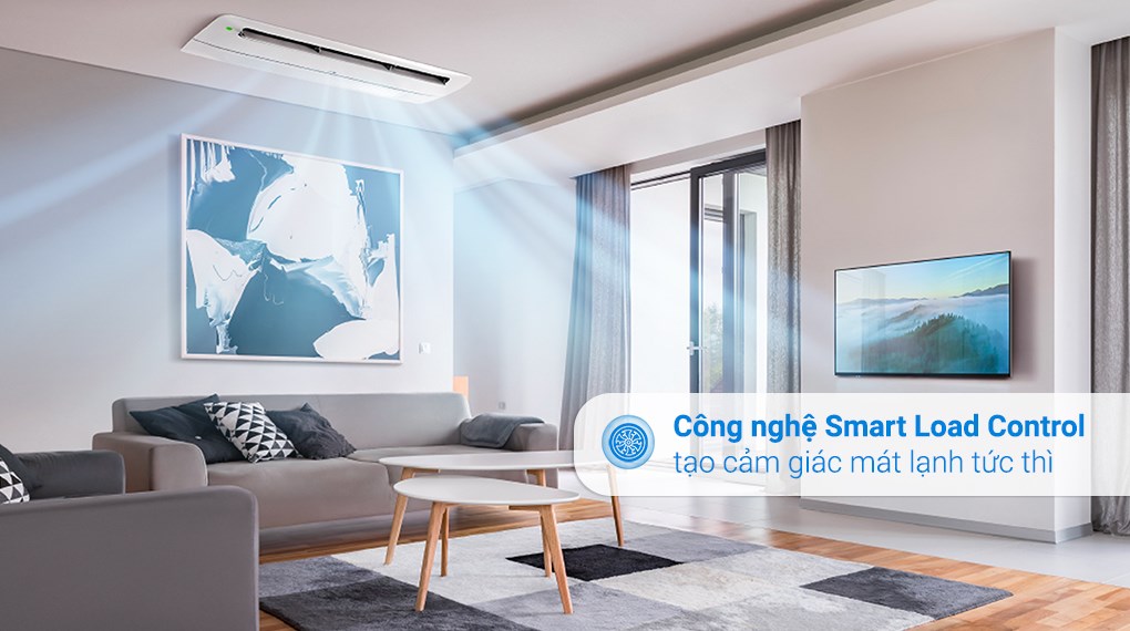 Máy lạnh âm trần 1 hướng LG Inverter 2.5 HP ZTNQ24GTLA0