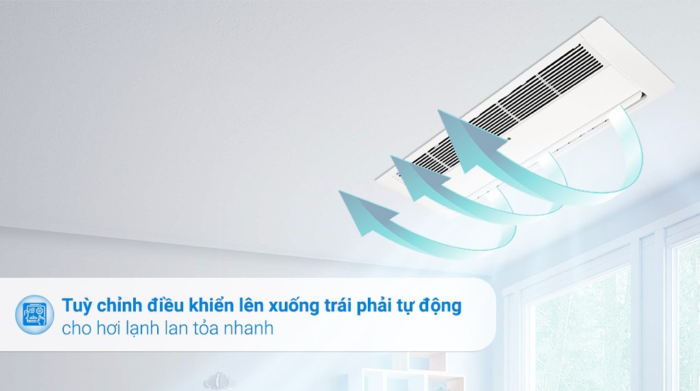 Máy lạnh âm trần 1 hướng LG Inverter 2.5 HP ZTNQ24GTLA0
