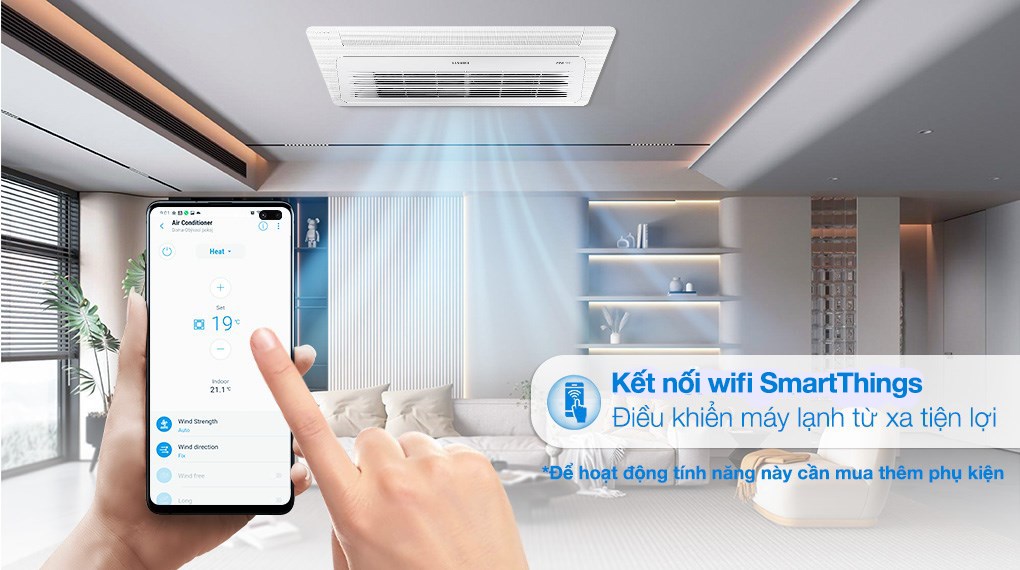 Hình ảnh Máy lạnh âm trần 1 hướng Samsung Inverter 2.5 HP AC071TN1DKC/EA