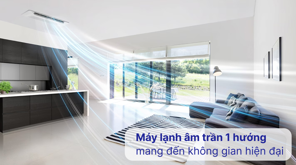 Máy lạnh âm trần 1 hướng Samsung Inverter 2.5 HP AC071TN1DKC/EA - Thiết kế