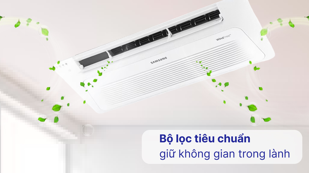 Máy lạnh âm trần 1 hướng Samsung Inverter 2.5 HP AC071TN1DKC/EA - Bộ lọc