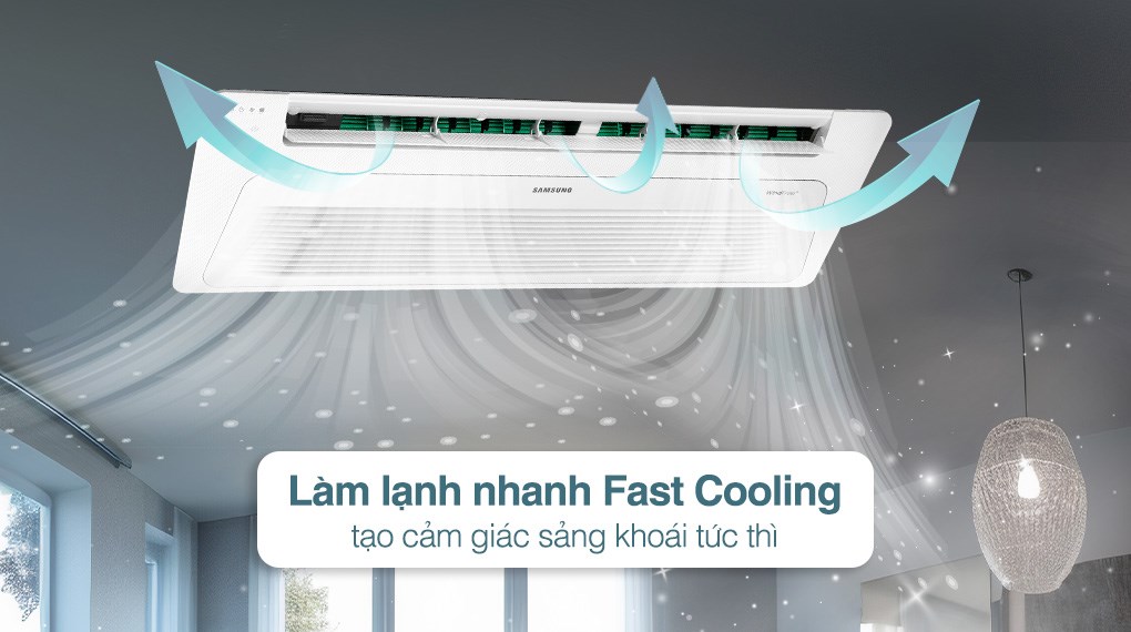 Máy lạnh âm trần 1 hướng Samsung Wind-Free Inverter 1.5 HP AC035TN1DKC/EA