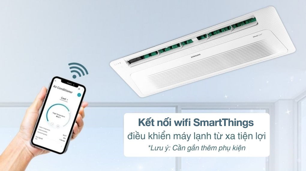 Máy lạnh âm trần 1 hướng Samsung Wind-Free Inverter 1.5 HP AC035TN1DKC/EA