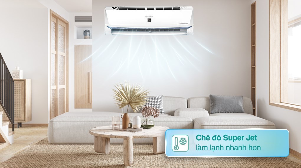 Máy lạnh Sharp Inverter 1 HP AH-XP10BSW