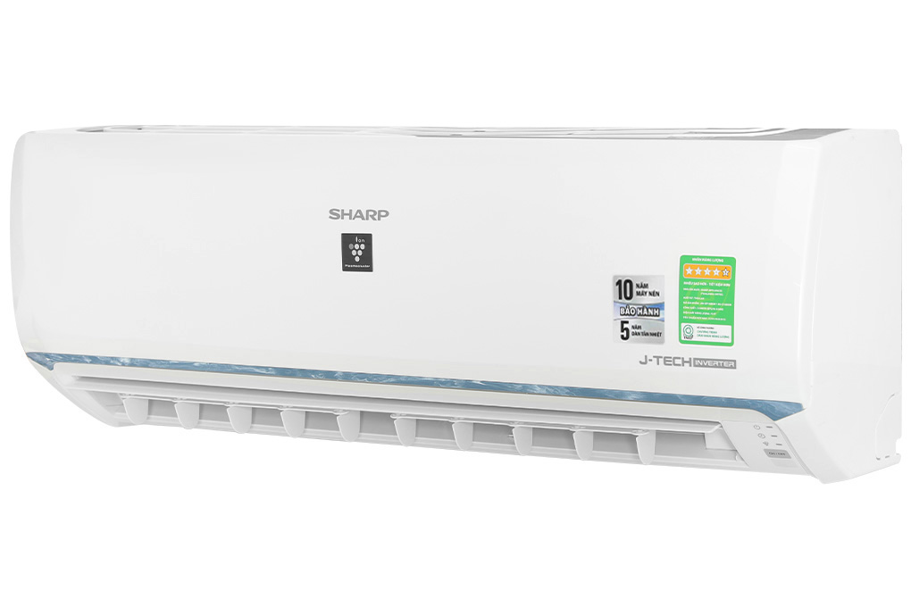 Máy lạnh Sharp Inverter 1 HP AH-XP10BSW Màu Trắng