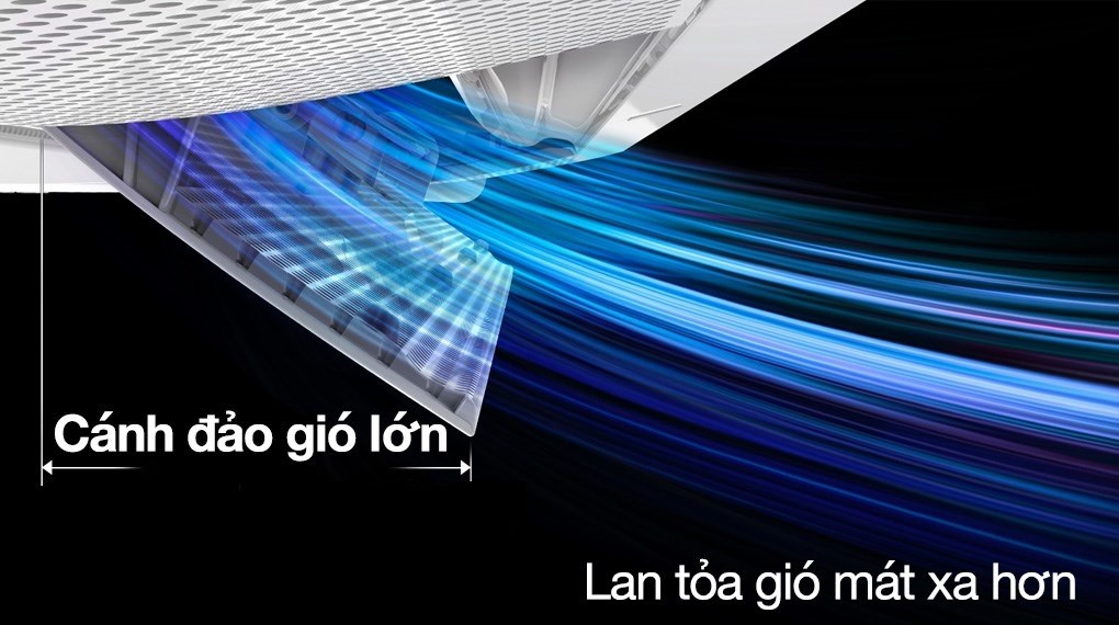 Máy lạnh âm trần Cassette Samsung Inverter 4 HP Wind-Free AC120TN4DKC/EA 3 Pha