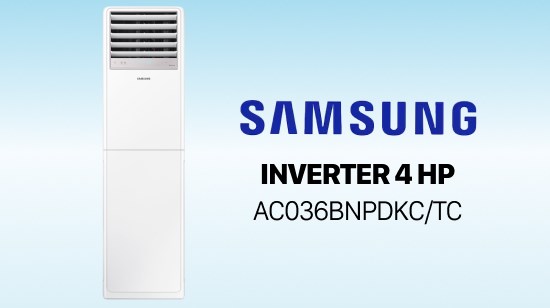 Máy Lạnh Tủ Đứng Samsung Inverter 4 Hp Ac036Bnpdkc/Tc