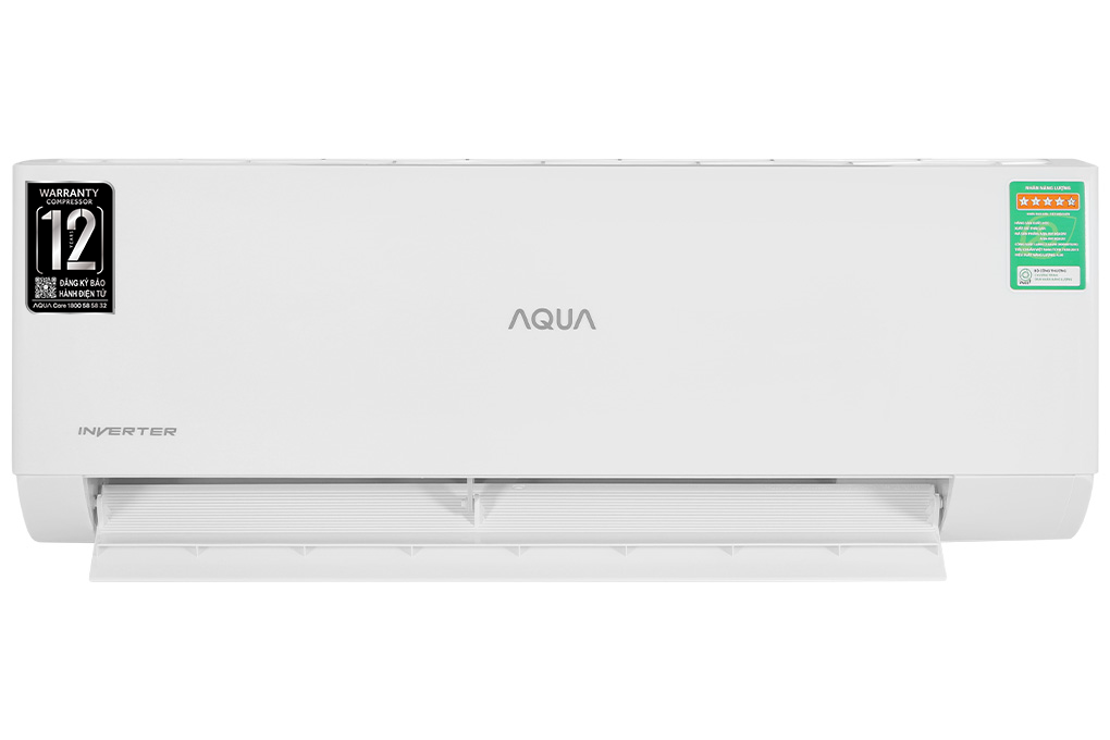 Điều hòa AQUA Inverter 9000 BTU AQA-RV10QA2 Màu Trắng