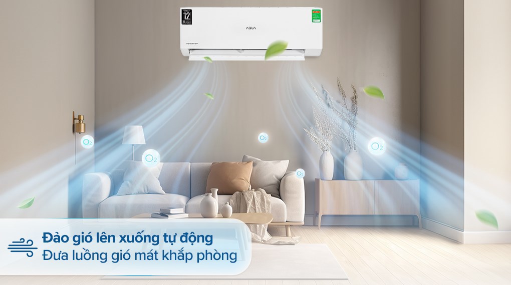 Hình ảnh Máy lạnh AQUA Inverter 1.5 HP AQA-RV13QA2