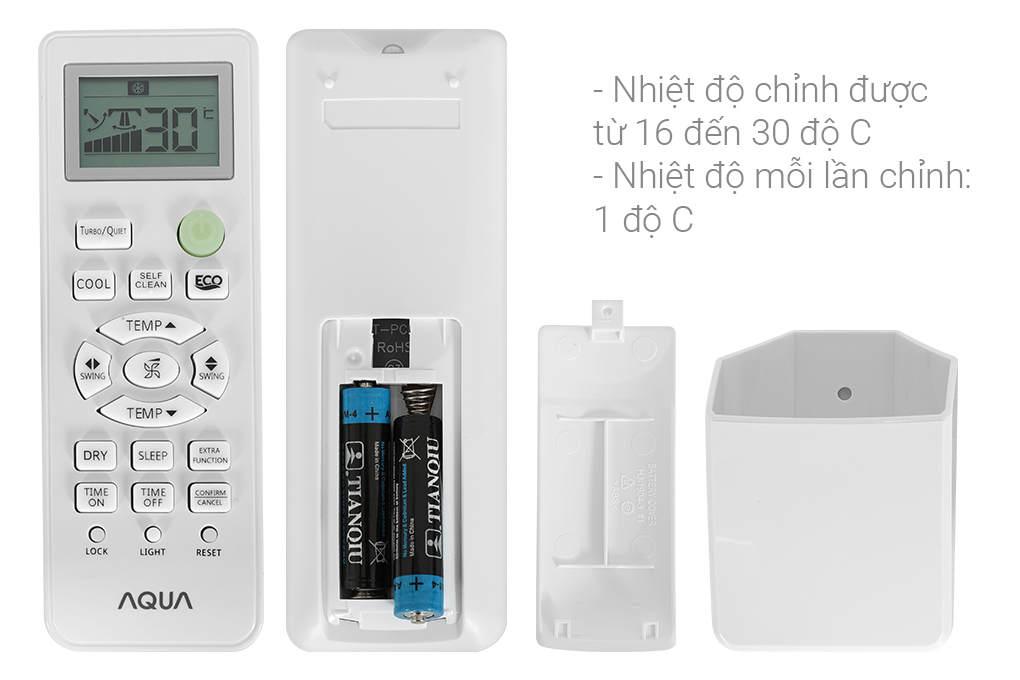 Máy lạnh AQUA Inverter 1.5 HP AQA-RV13QA2 Màu Trắng