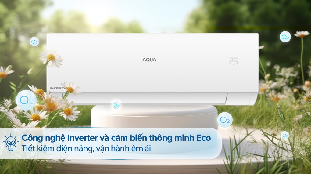 Máy lạnh AQUA Inverter 2 HP AQA-RV18QE