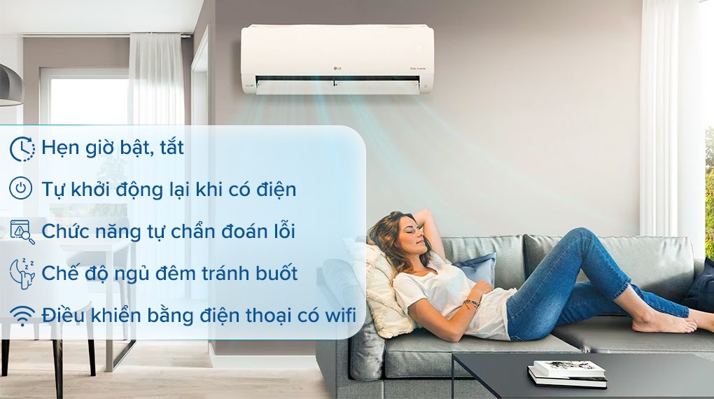 Hình ảnh Máy lạnh LG Inverter 2.5 HP V24WIN1