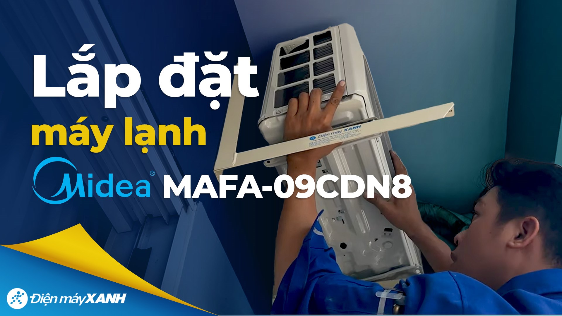 Máy lạnh Midea Inverter 1 HP MAFA-09CDN8
