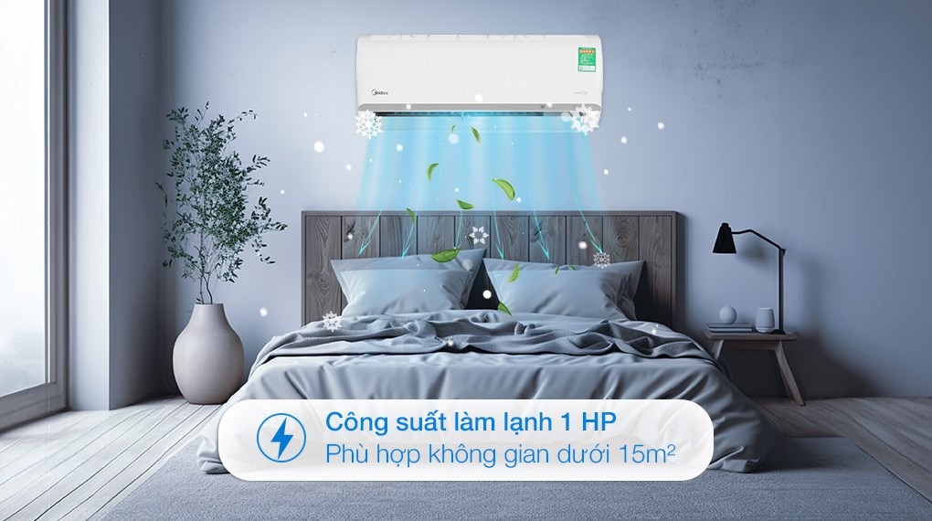 Máy lạnh Midea Inverter 1 HP MAFA-09CDN8 với nhiều công nghệ hiện đại, đáp ứng nhu cầu người dùng